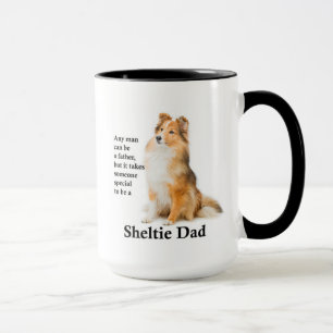 Sheltie Vater Tasse