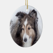 Sheltie Weihnachtsschmuck (Rechts)