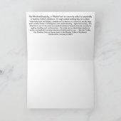 Sheltie Welpe Karte (Innenseite)