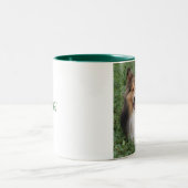 SHELTIE ZWEIFARBIGE TASSE (Mittel)