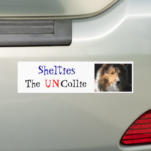 Shelties der UNO-Collie-Autoaufkleber Autoaufkleber (Auf Auto)
