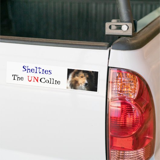 Shelties der UNO-Collie-Autoaufkleber Autoaufkleber (Auf Lkw)