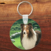 Shelties Lead Schlüsselanhänger (Vorderseite)