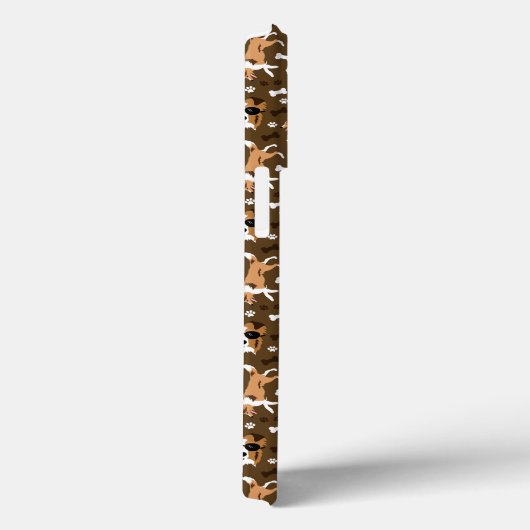 Shelties Shetland Sheepdog Mini Collie Brown Case-Mate iPhone Hülle (Rückseite / Rechts)