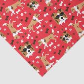 Shelties Shetland Sheepdog Mini Collie Dog Seidenpapier (Ausschnitt)