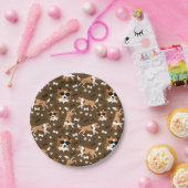 Shelties Shetland Sheepdog Mini Collie Muster Pap Pappteller (Party)