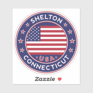 Shelton Connecticut, Shelton Aufkleber
