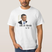Shelve Obama in '12 T-Shirt (Vorderseite)