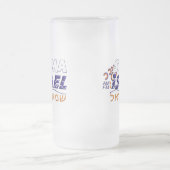Shema Israel Mattglas Bierglas (Mittel)