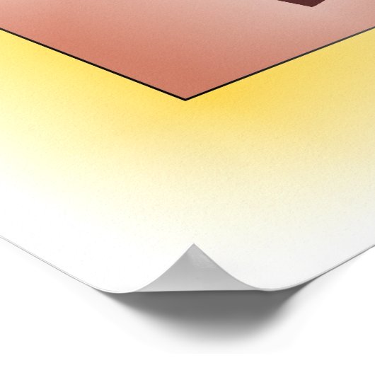 Shema Israel Poster (Ecke)