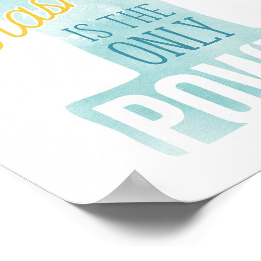 Shema Print Poster (Ecke)