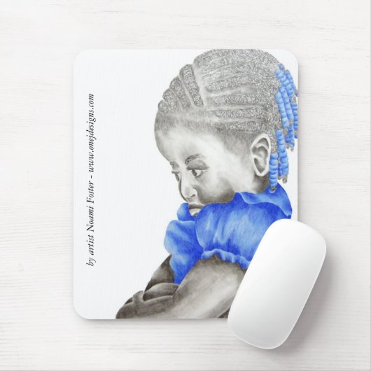 Shemiah Blau Mousepad (Mit Mouse)