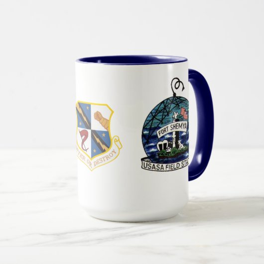 Shemya AFB Alaska Tasse (VorderseiteRechts)