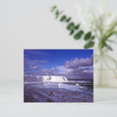 Shemya Insel-Kabel-Schüssel-Ansicht West Postkarte (Stehend Vorderseite)