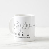 Shena Peptidname Tasse (Vorderseite Links)