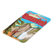 Shenandoa Nationalpark und Reservieren Travel Post Magnet (Linke Seite)