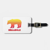 Shenandoah Bear Gepäckanhänger (Vorderseite horizontal)