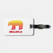 Shenandoah Bear Gepäckanhänger (Rückseite horizontal)