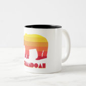 Shenandoah Bear Zweifarbige Tasse (VorderseiteRechts)