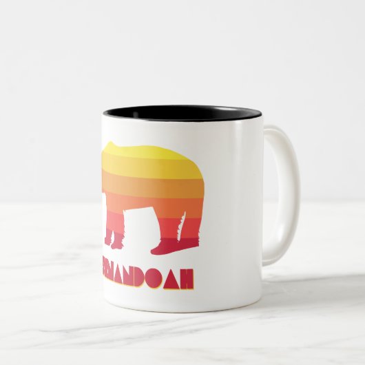 Shenandoah Bear Zweifarbige Tasse (VorderseiteRechts)