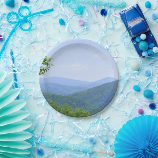 Shenandoah Berge Pappteller (Party)