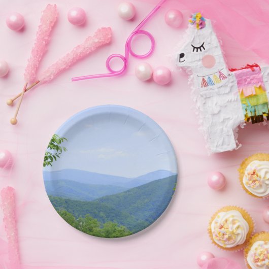 Shenandoah Berge Pappteller (Party)