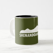 Shenandoah bitte zweifarbige tasse (Vorderseite Links)