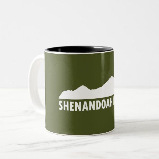 Shenandoah bitte zweifarbige tasse (Vorderseite Links)
