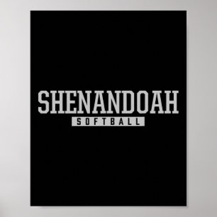 Shenandoah High School Softball Poster
