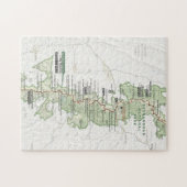 Shenandoah Kartenpuzzlespiel Puzzle (Horizontal)