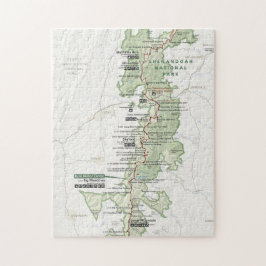 Shenandoah Kartenpuzzlespiel Puzzle