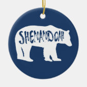 Shenandoah National Park Bear Keramik Ornament (Vorne)