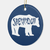 Shenandoah National Park Bear Keramik Ornament (Links)