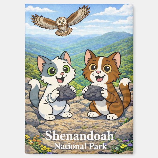 Shenandoah National Park Magnet (Vorderseite)