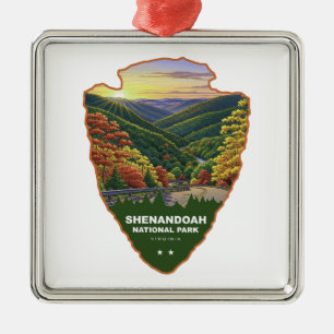 Shenandoah National Park Pfeilspitze Ornament Aus Metall