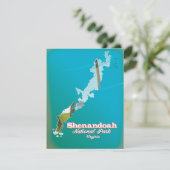 Shenandoah National Park Reiseplakat. (Stehend Vorderseite)