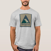 Shenandoah National Park Rustikal T-Shirt (Vorderseite)