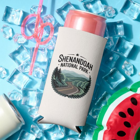 Shenandoah National Park Skyline Drive View Design Selters Dosenkühler (In Situ Sommer)