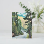 Shenandoah National Park Skyline fahren Vintag Postkarte (Stehend Vorderseite)