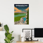 Shenandoah National Park Travel Poster (Heimbüro)