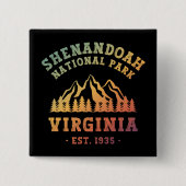 Shenandoah National Park Virginia USA Button (Vorderseite)
