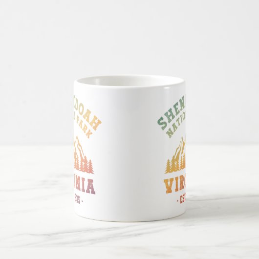 Shenandoah National Park Virginia USA Kaffeetasse (Mittel)