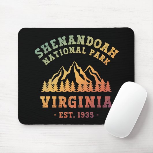 Shenandoah National Park Virginia USA Mousepad (Mit Mouse)