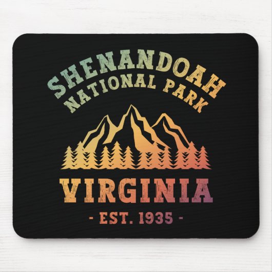 Shenandoah National Park Virginia USA Mousepad (Vorne)