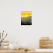 Shenandoah National Park Virginia USA Travel Poster (Küche)