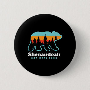 Shenandoah Nationalpark Bär Shenandoah Tal Button