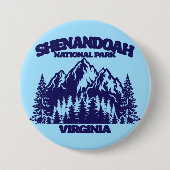 Shenandoah-Nationalpark Button (Vorderseite)