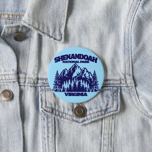 Shenandoah-Nationalpark Button (Beispiel)