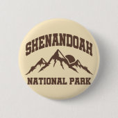 Shenandoah-Nationalpark Button (Vorderseite)
