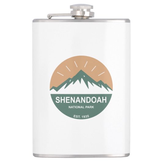 Shenandoah-Nationalpark Flachmann (Vorderseite)